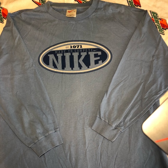 vintage nike long sleeve shirt